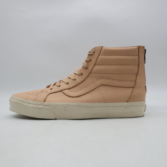 Vans SK8 Hi Reissue Tan Natural Hi-Top Shoes Women’s 10.5 Men’s 9 Sneakers - Picture 4 of 9